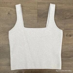 Abercrombie & Fitch Sweater Tank Square Neck Top